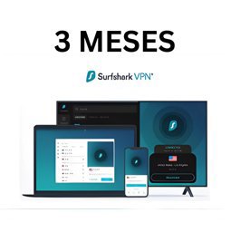 Imagen de VPN SURFSHARK-3 MESES