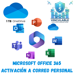 Imagen de Microsoft Office 365 + 1TB OneDrive