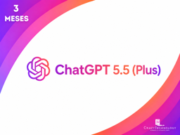Imagen de CHAT GPT PLUS 5.5 X 3 MESES