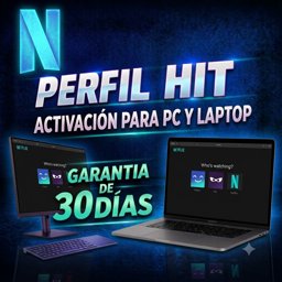 Imagen de PERFILDE  NETFLIX PARA PC O LAPTOP 30 (HIT)