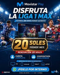 Imagen de MOVISTAR PLAY (CUENTA COMPLETA)