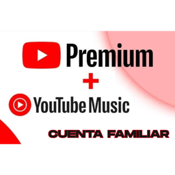 Imagen de YOUTUBE PREMIUM + MUSIC PLAN FAMILIAR