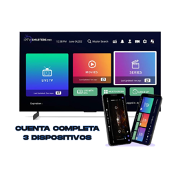 Imagen de IPTV 1 MES 3 DISPOSITIVOS CUENTA COMPLETA